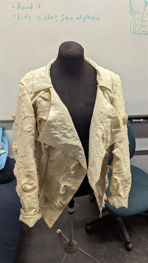 fake human skin clothes - ‘Human skin’ jackets available to order online for $720: ‘Gory and .